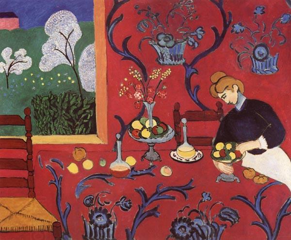 Henri Matisse Harmony in Red oil painting picture